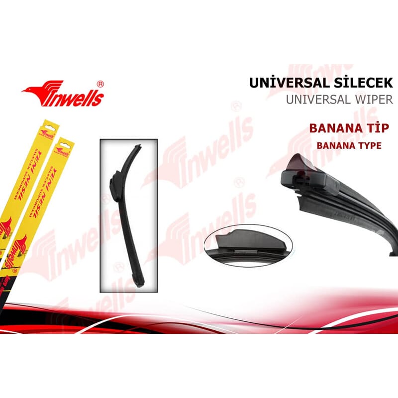 Muz Silecek Süpürgesi 650Mm 26" 1 Adet Ön