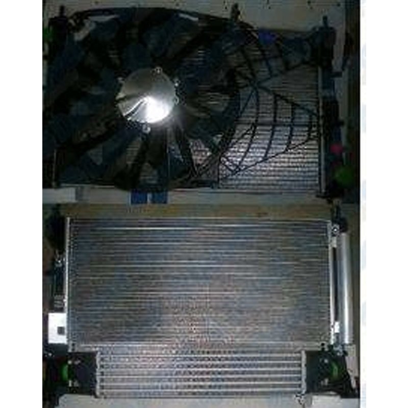 Fiat Linea 1.6 Mjtd Klimalı Su Radyatörü + Fan Davlumbazı + Modül 1 Sıra Kale