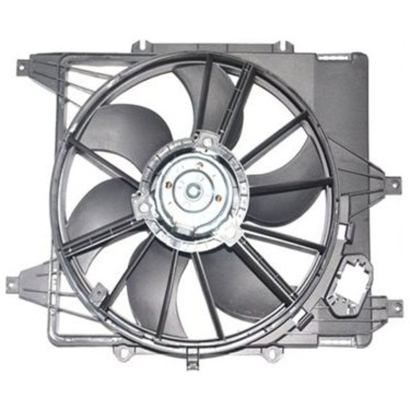 Fan Motoru + Fan Davlumbazı + Motoru Renault Clio 2 - 3, Trafic 2, Kangoo