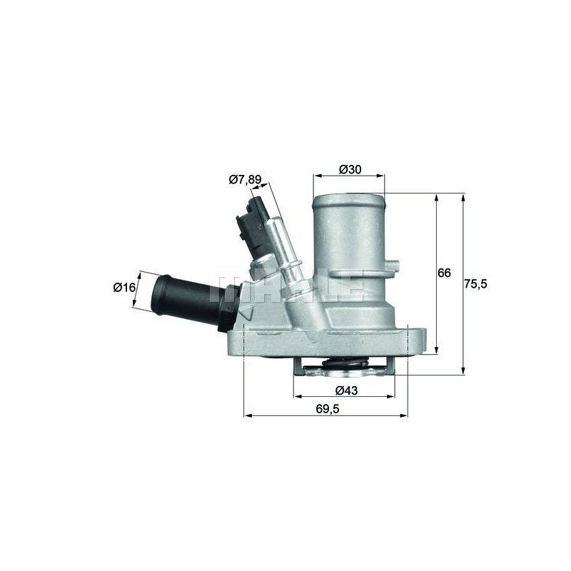 Bravo Albea Doblo Linea 1.4 Termostat 88C Mahle