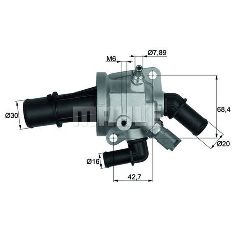 Fiorino Albea Doblo Palio 1.3Jtd Termostat 88C Mahle