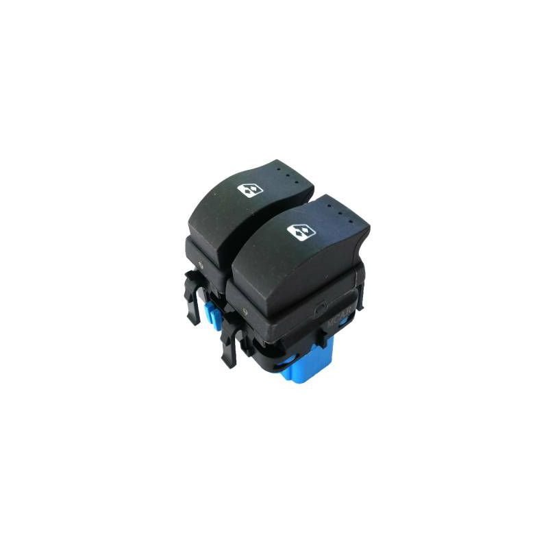 Renault Megane 2004-2009 Ön Sol Cam Butonu Mavi Mcar
