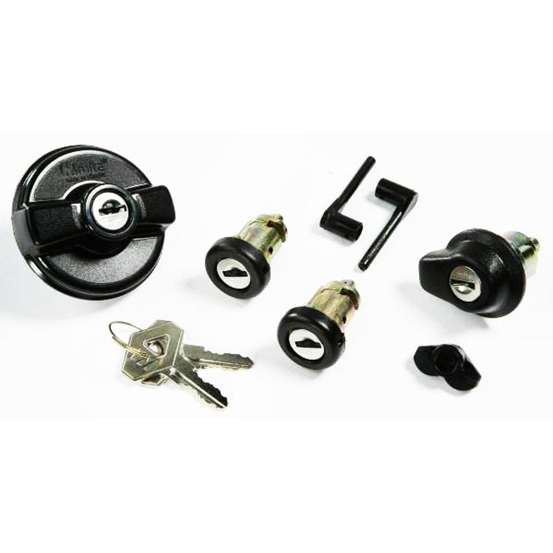 Kapı Kilit Seti 3 Lü + ( Depo Kapaklı Set ) Renault R 9