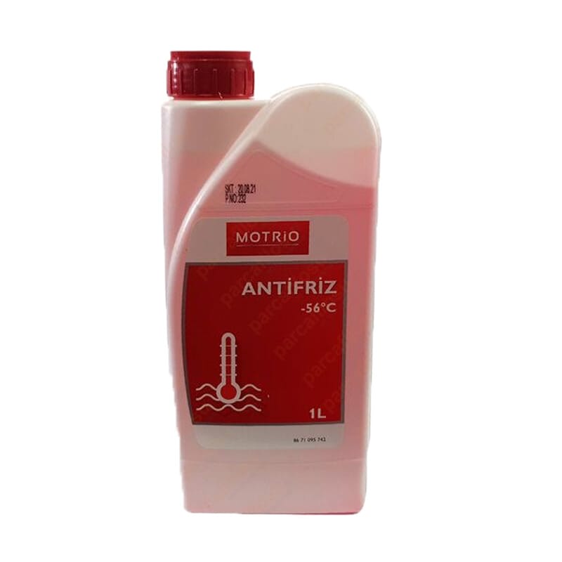 Antifriz -56 C Kırmızı 1 Lt Motrio