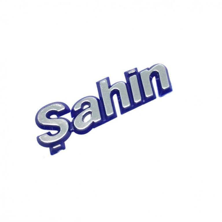 Şahin Bagaj Yazısı - Şahin - Mtj