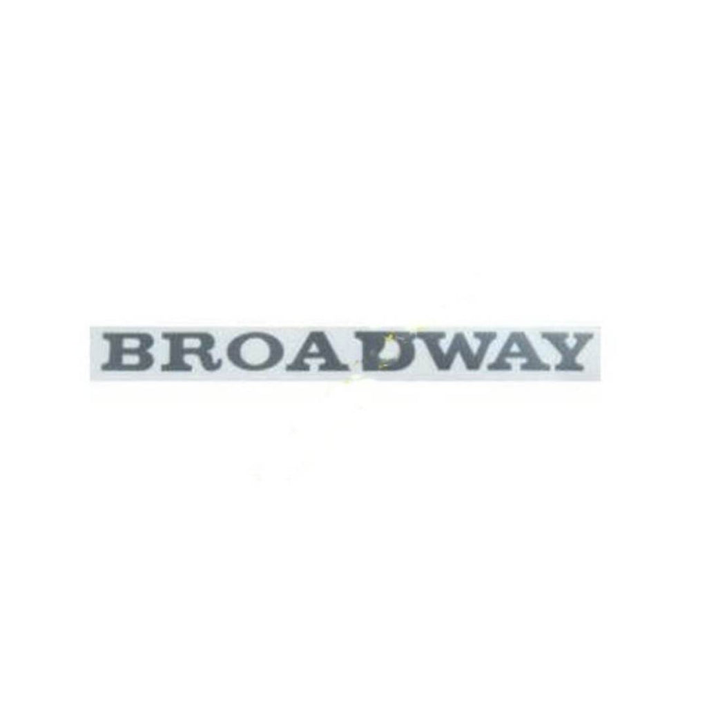 Renault 9 Bagaj Yazısı - Broadway - Mtj