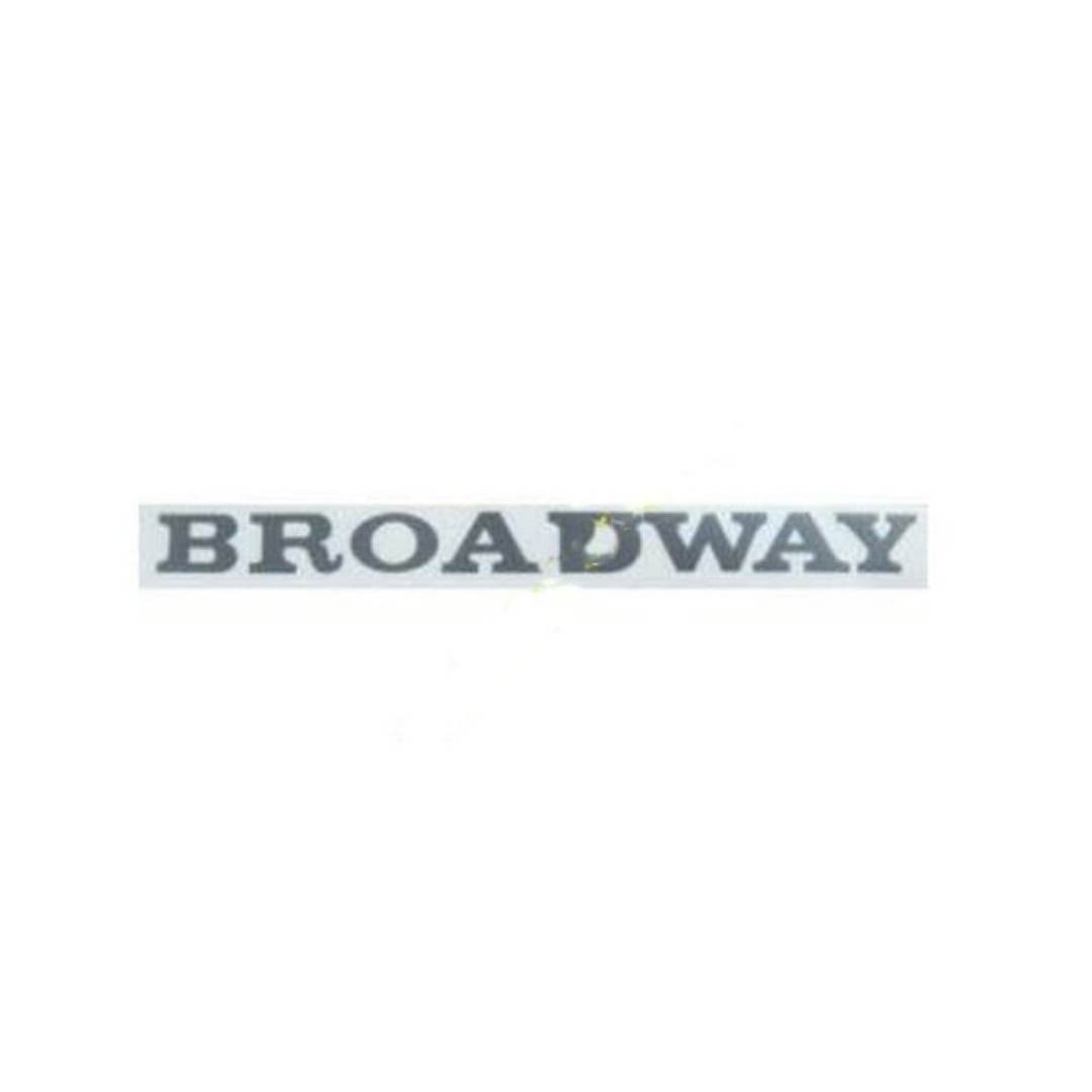 Renault 9 Bagaj Yazısı - Broadway - Mtj