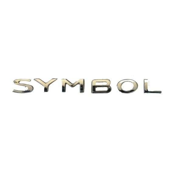 Clio, Symbol Bagaj - Symbol -Yazısı Mtj
