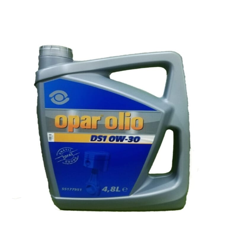 Motor Yağı 0W30 4,8 Lt Opar Euro 6 Motorlar İçin Fiat Orijinal 55177951
