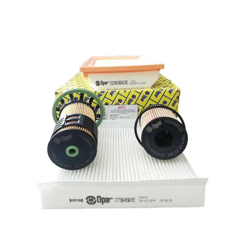 Egea Filtre Bakım Seti 1.3Jtd Euro 6 Motor Borusuz Tip Yağ Filtre 55179777