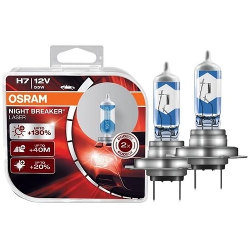 12V H7 Ampul %130 Fazla Işık + 4000K Beyaz Işık Adet