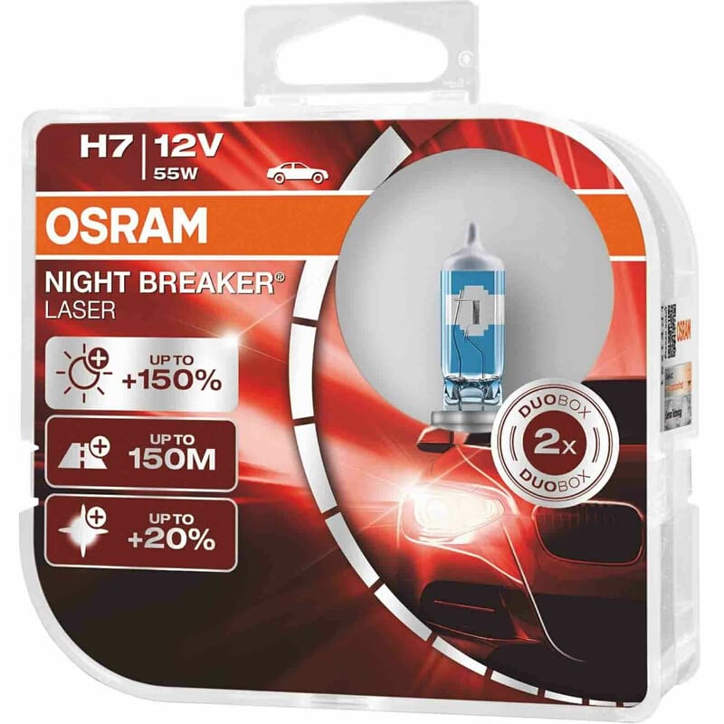 Ampul 12V  H7 %150 Fazla Işık 4000K +20 Beyaz Işık  Takım