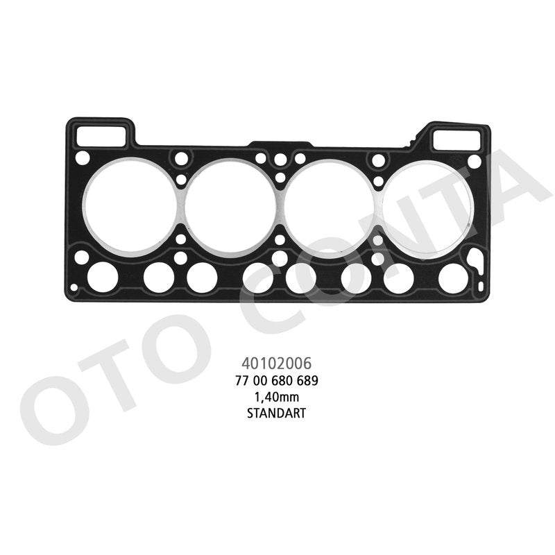 Renault 9 11 12 Toros 1.4 Silindir Kapak Contası 1.40Mm Oto Conta