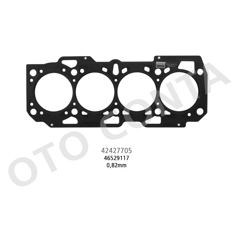 Doblo Punto 1.9D Silindir Kapak Contası Deliksiz 0.82Mm Oto Conta
