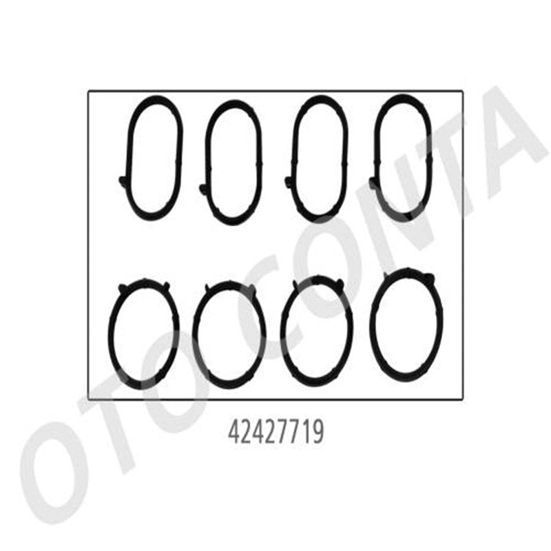 Doblo 1.9 D Emme Manifold Contası Silikon  8 Adet Oto Conta 