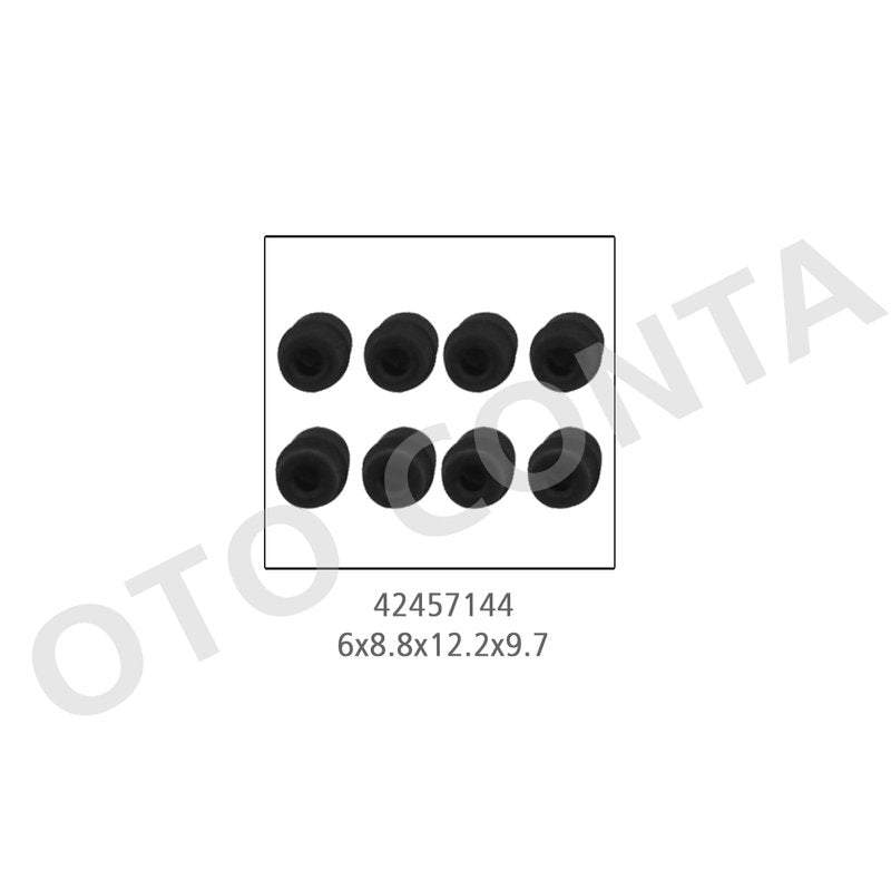 Captur Clio Kangoo Megane 2 Logan 1.5D Subap Lastiği 8 Adet 6Mm Oto Conta