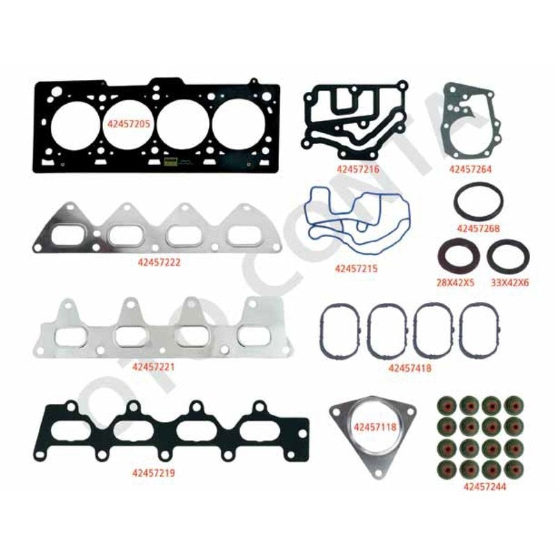 Motor Üst Takım Contası Megane 2 Clio 3 Scenic 2 3 1.6 16V K4M 110 112 113 Hp Skt Keçeli