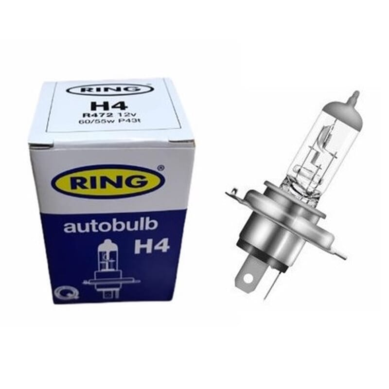12V H4 Ampul 60/55W Tırnaklı Normal Işık 64193 48881 12342