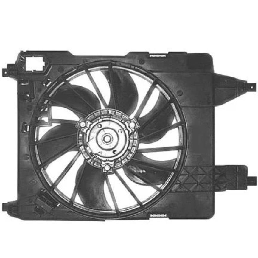 Megane 2 12V Radyatör Klima Fan Motoru Davlumbazlı Seger