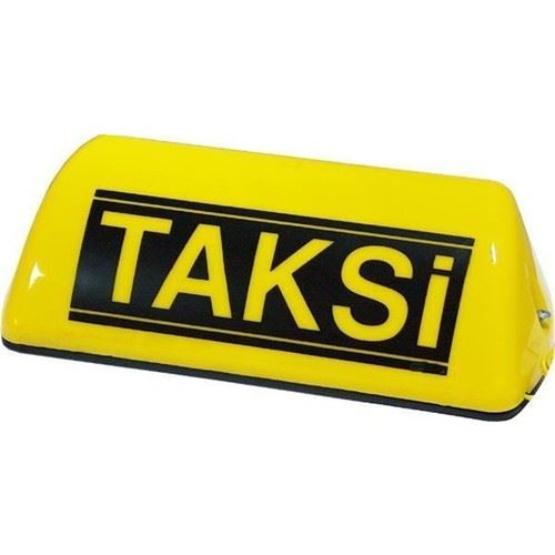Taksi Levhası Komple Sarı Yazılı Serkar 25917