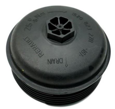 Renault Clio 4 Captur Megane 4 Yağ Filtre Kapağı Serkar 26225