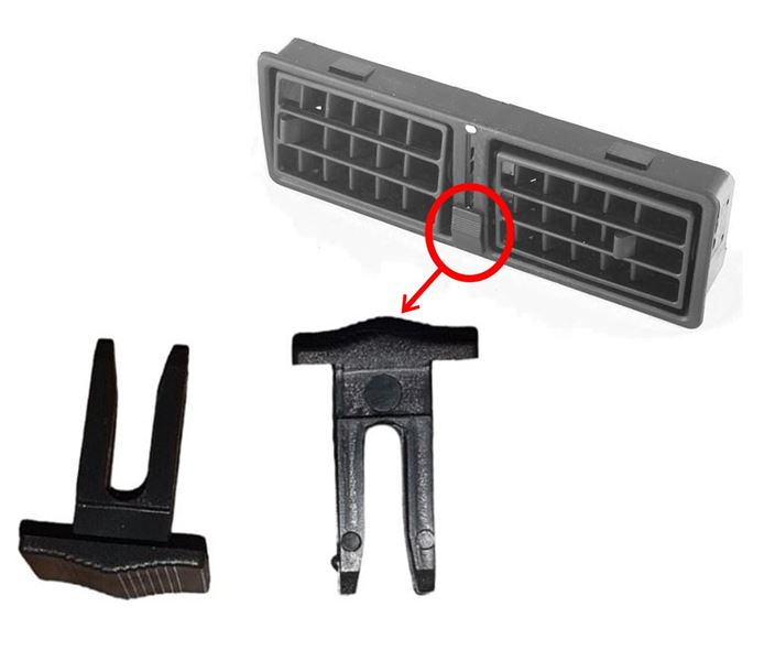 Renault R9 R11 Kalorifer Kumanda Difüzör Uç Plastiği Serkar 26906