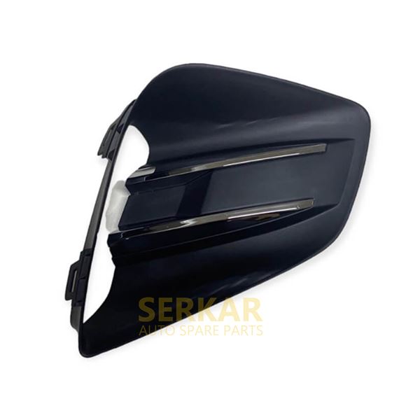 Renault Clio 5 Sis Far Çerçevesi Sağ Siyah Serkar 27956