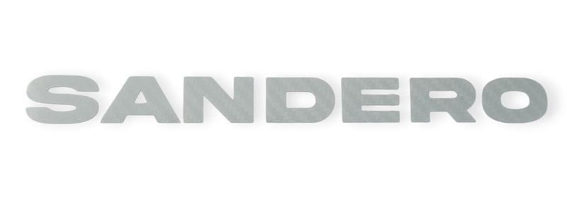 Dacia Sandero Arka Yazı Yeni Model Serkar 28044