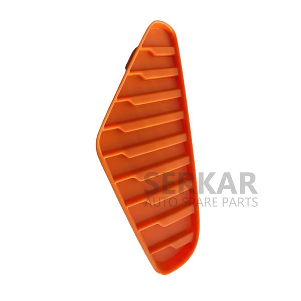 Renault Clio 5 Arka Tampon Alt Çıtası Kapağı Sağ Turuncu Serkar 28795