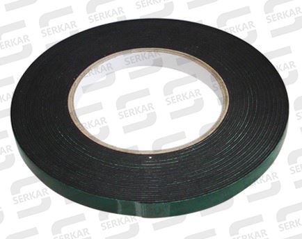 Serkar Çift Taraflı Bant Yeşil 10 mm 4681