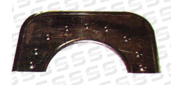 Tofaş Doğan Kartal Şahin Tampon Egzoz Ucu Nikelajı Serkar 4816