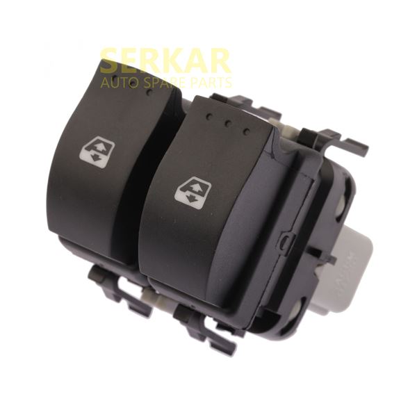 Renault Megane 2 Cam Açma Düğmesi Sol Çiftli Serkar 4987