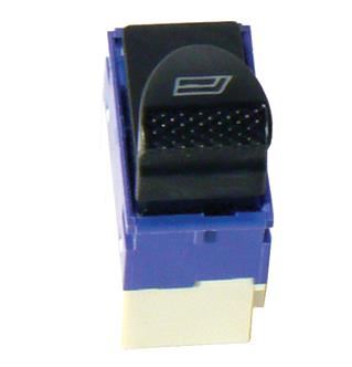 Fiat Palio Albea Cam Açma Düğmesi Sağ Mavi Serkar 5435