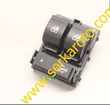 Fiat Doblo 2010-2023 Cam Açma Düğmesi Çocuk Kilitli Serkar 7754A