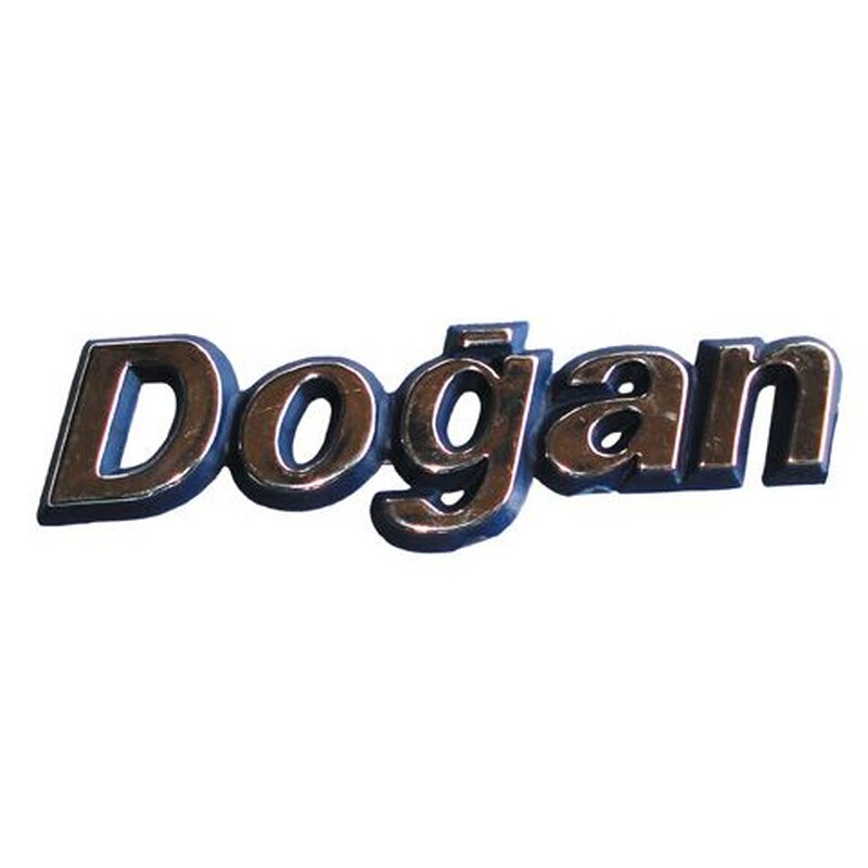 Doğan  Bagaj Yazısı - Doğan - Serkar