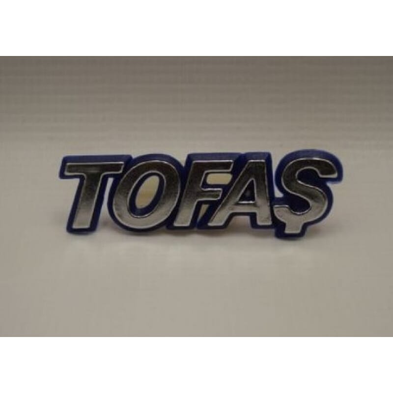 Tofaş Bagaj Yazısı - Tofaş- Serkar