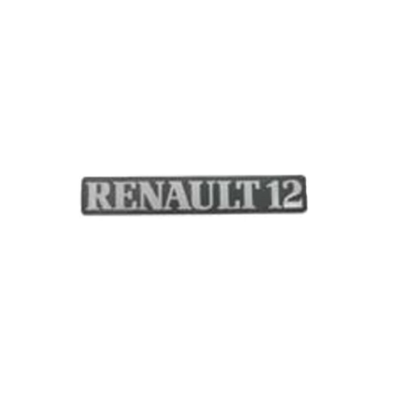 Renault 12 Bagaj - Renault 12- Yazısı Srk