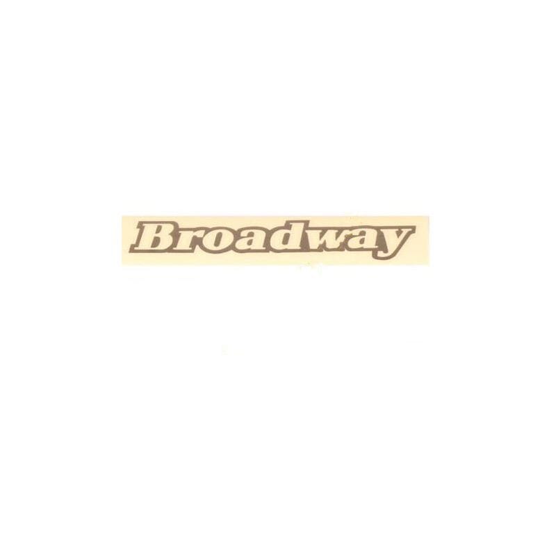 Renault 9 Bagaj Yazısı - Broadway - Serkar