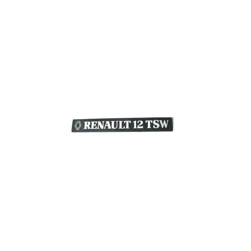 Renault 12 Tsw Bagaj Yazısı Serkar