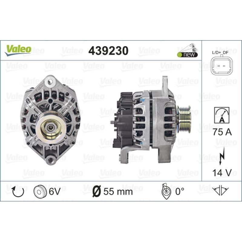 Renault Kangoo, Megane Dci Alternatör Şarj Dinamosu Valeo